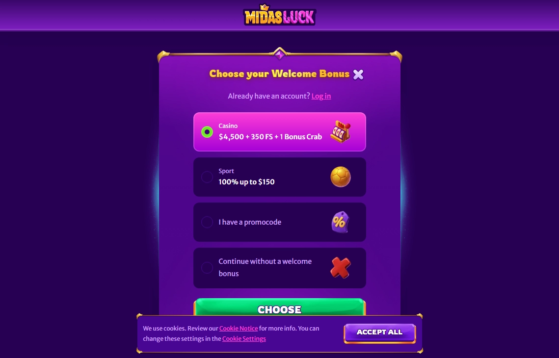MidasLuck Casino